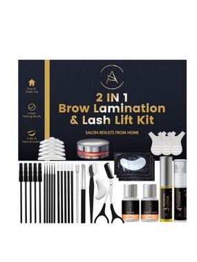 2 in 1 Brow Lamination & Lash Lift Kit - Salon Results from Home - New in Box